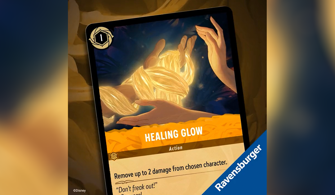 Disney Lorcana Card Reveal “Healing Glow” May Confirm Gameplay Mechanics